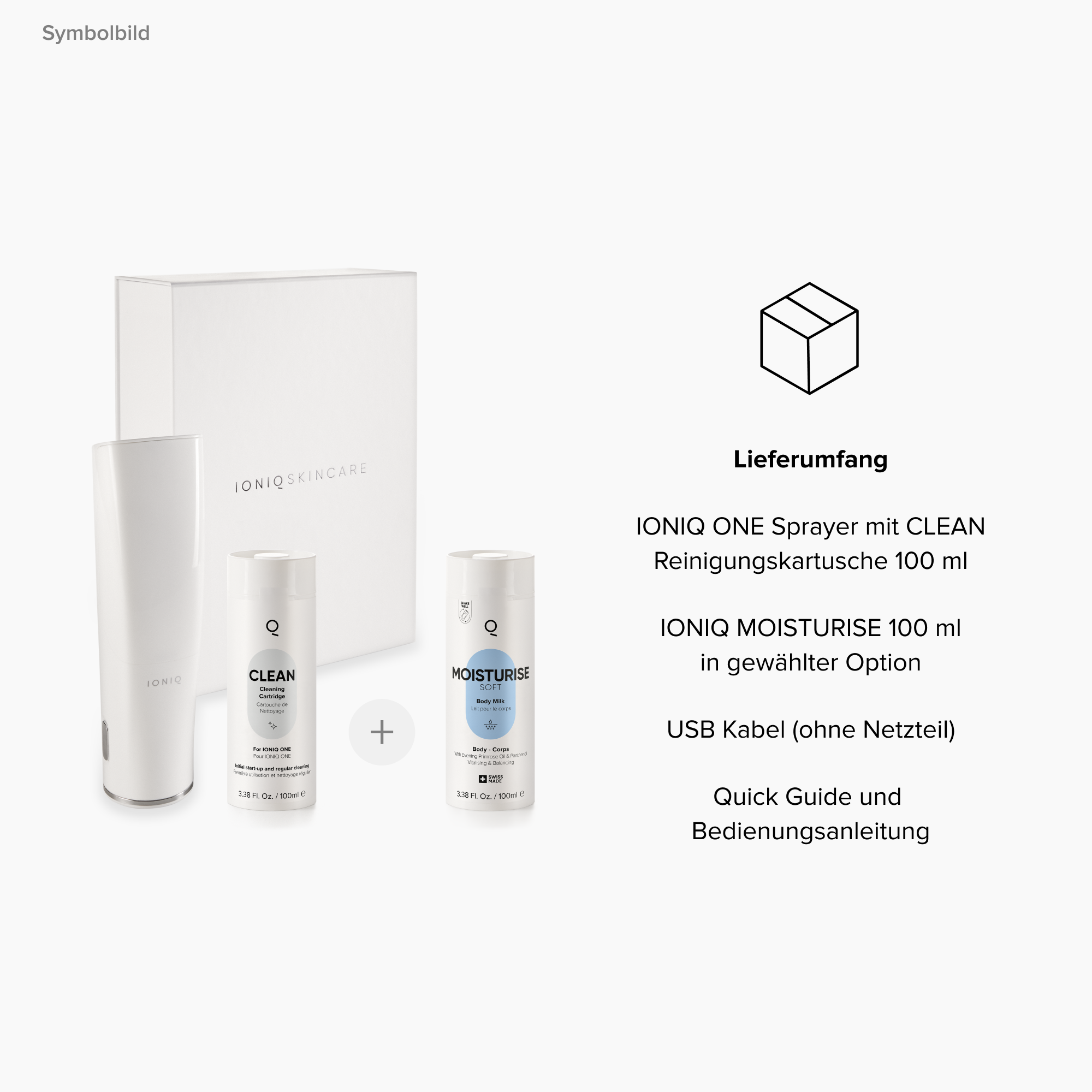 IONIQ ONE + MOISTURISE Bundle