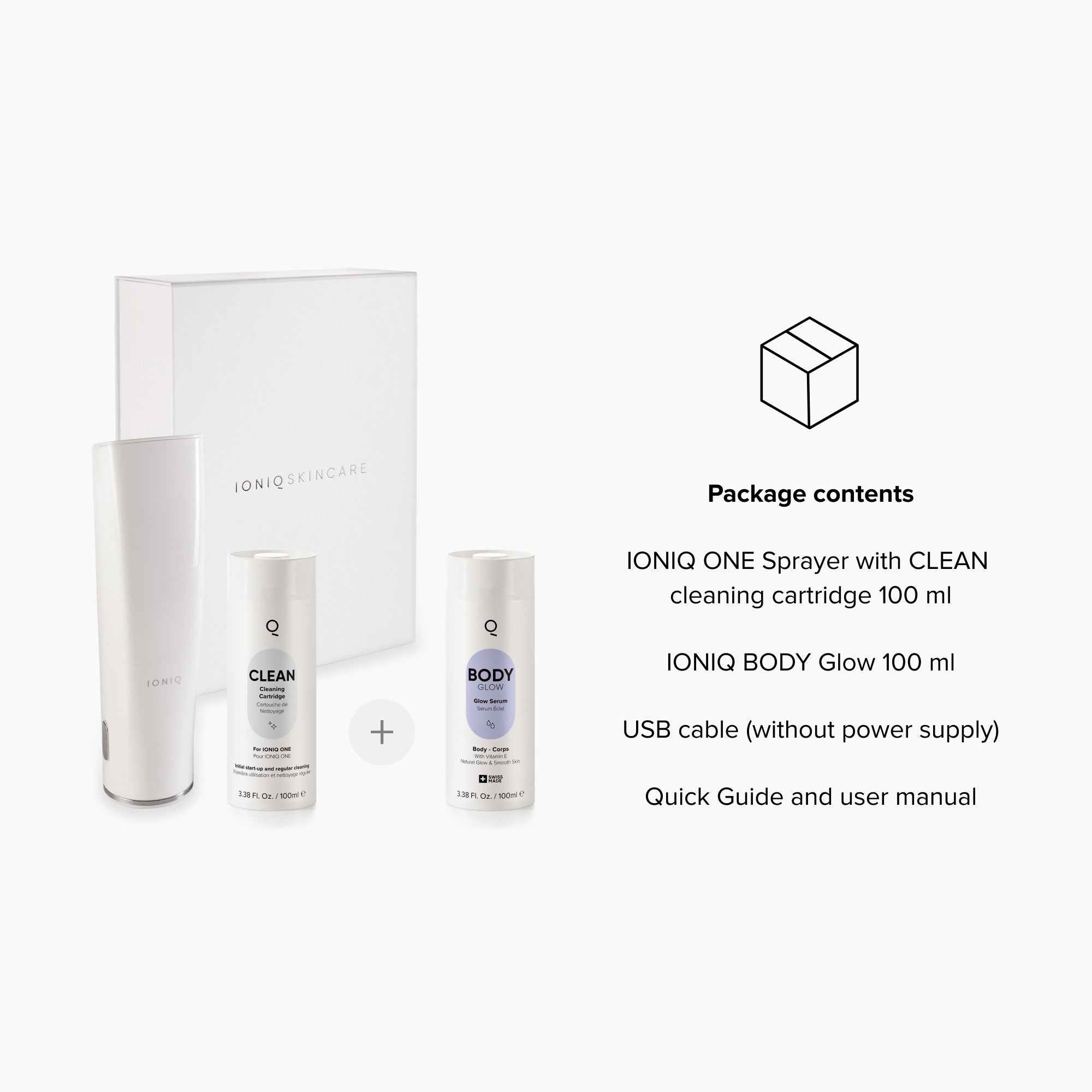IONIQ ONE + BODY Glow Bundle