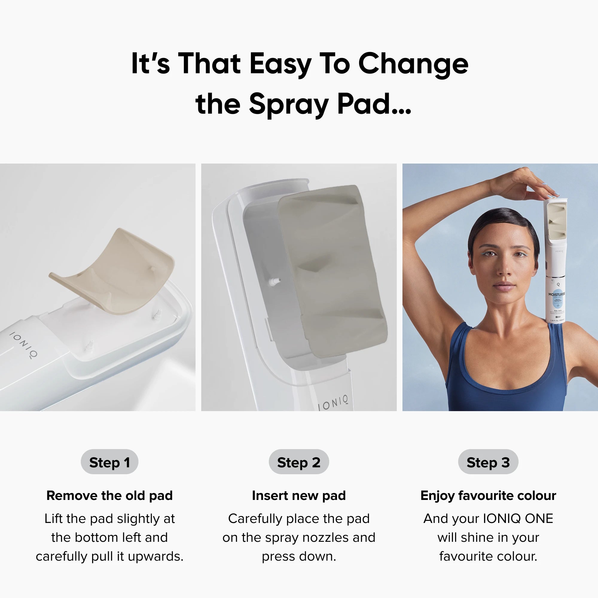 IONIQ ONE Spraypad