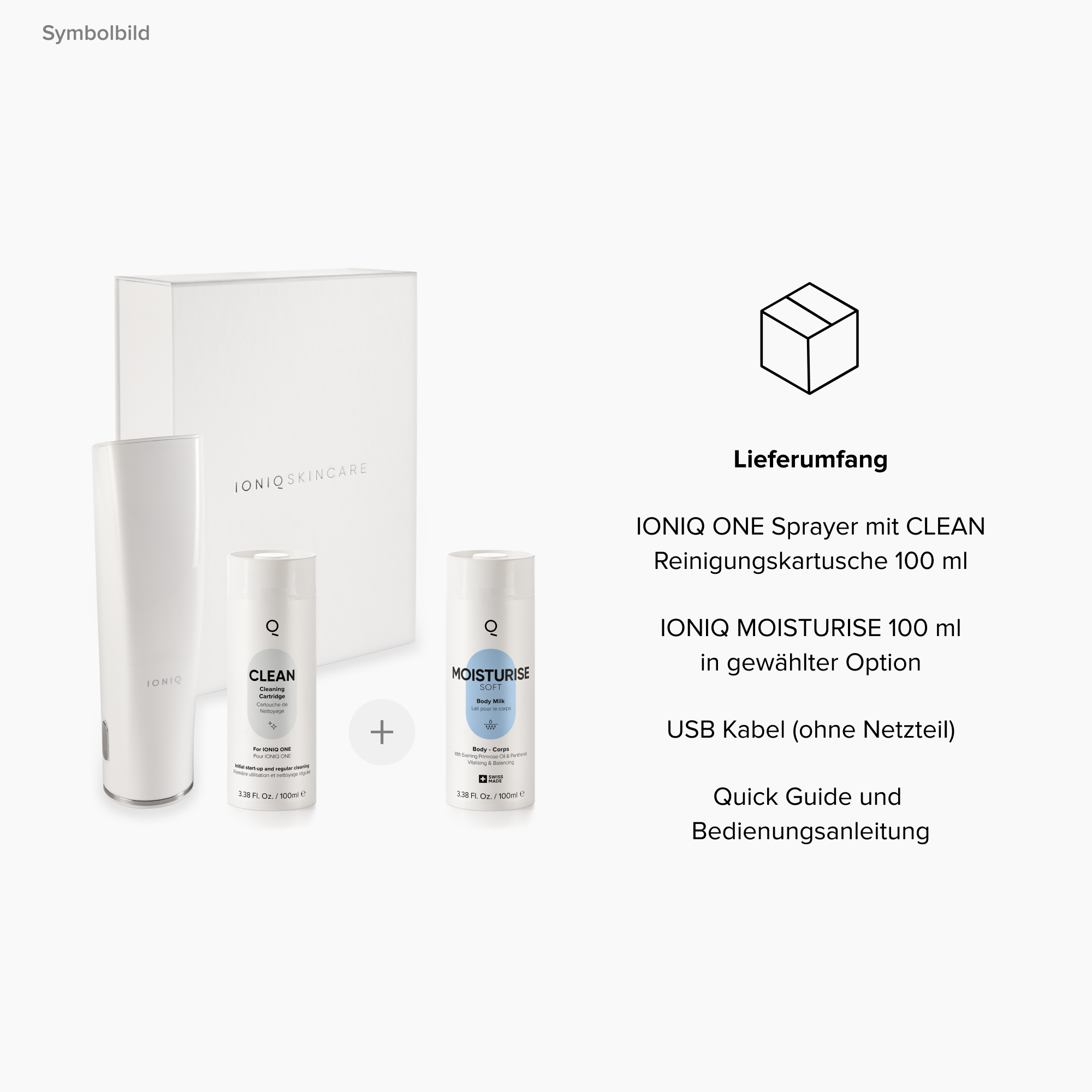 IONIQ ONE + MOISTURISE Bundle